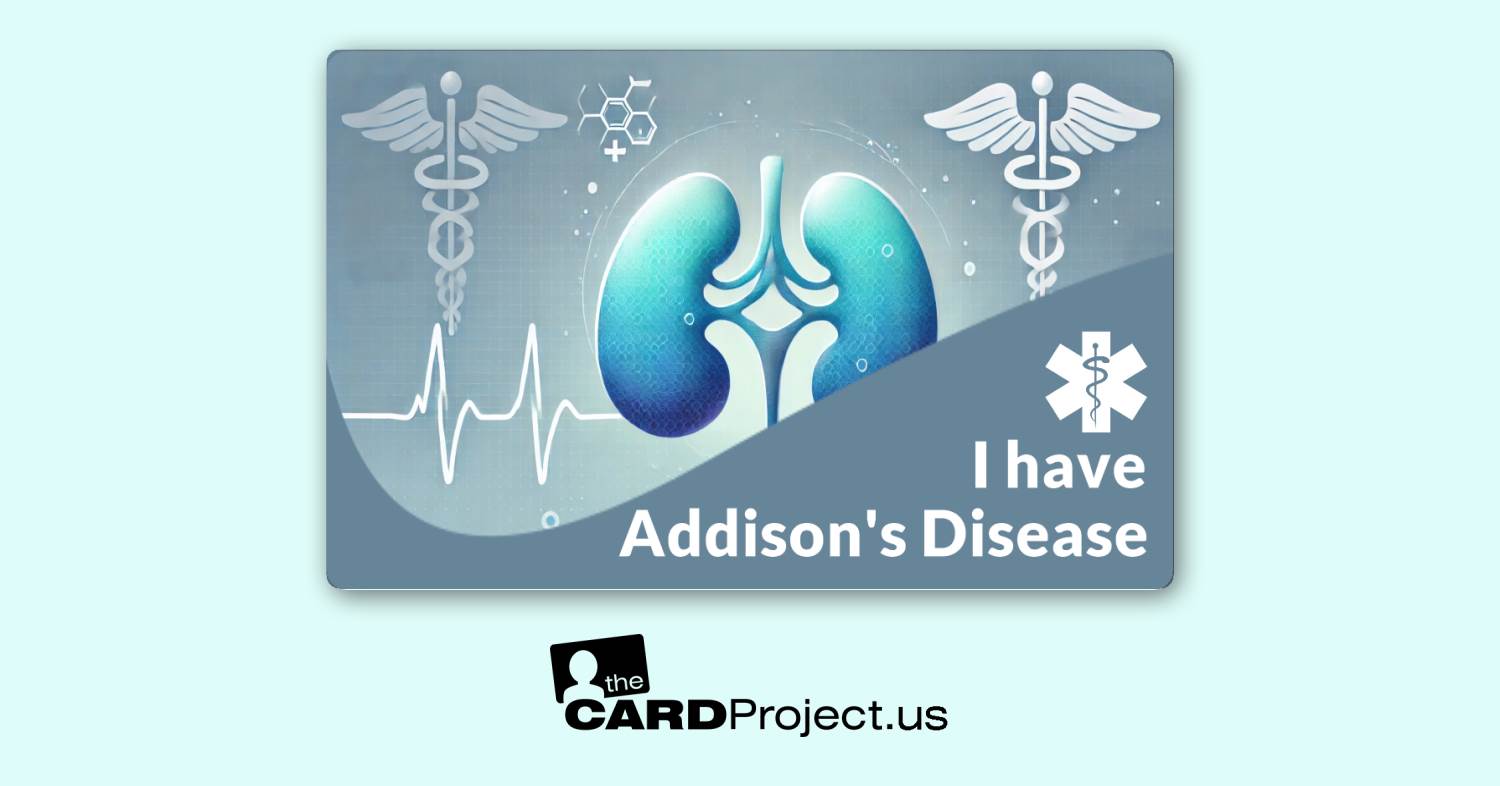 I Have Addison's Disease